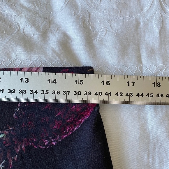 H&M Women's Tropical Print Pull-On Mini Skirt Size Medium - Picture 7 of 11